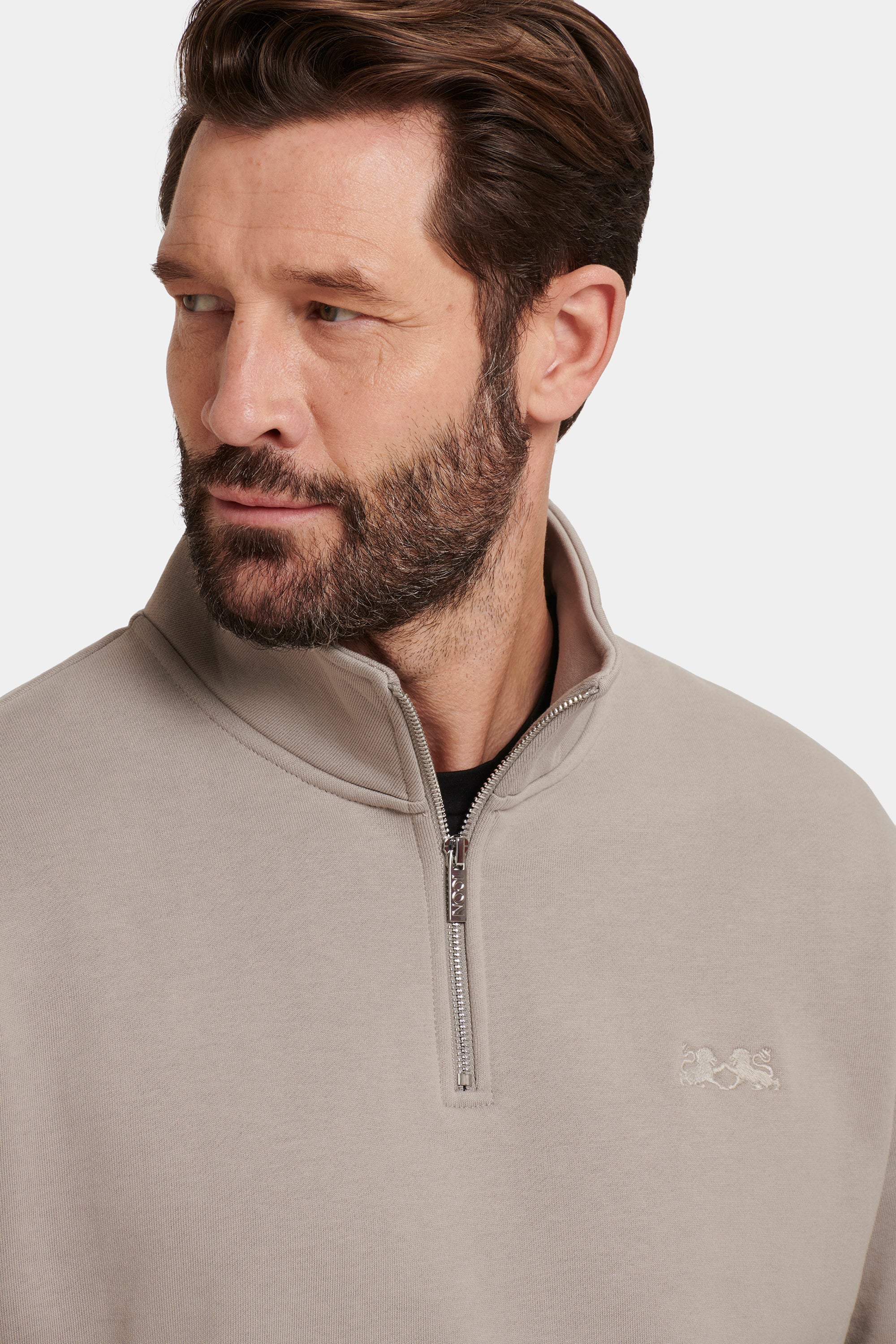 THE MILAN QUARTER ZIP SWEATER