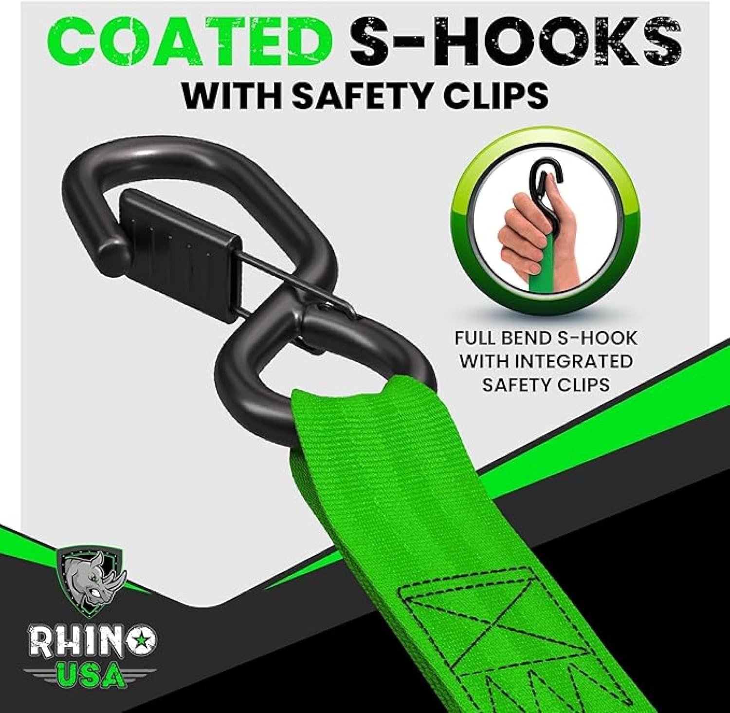 QuickLock™ Retractable Ratchet Straps – Heavy-Duty Auto Tie Downs (540kg)