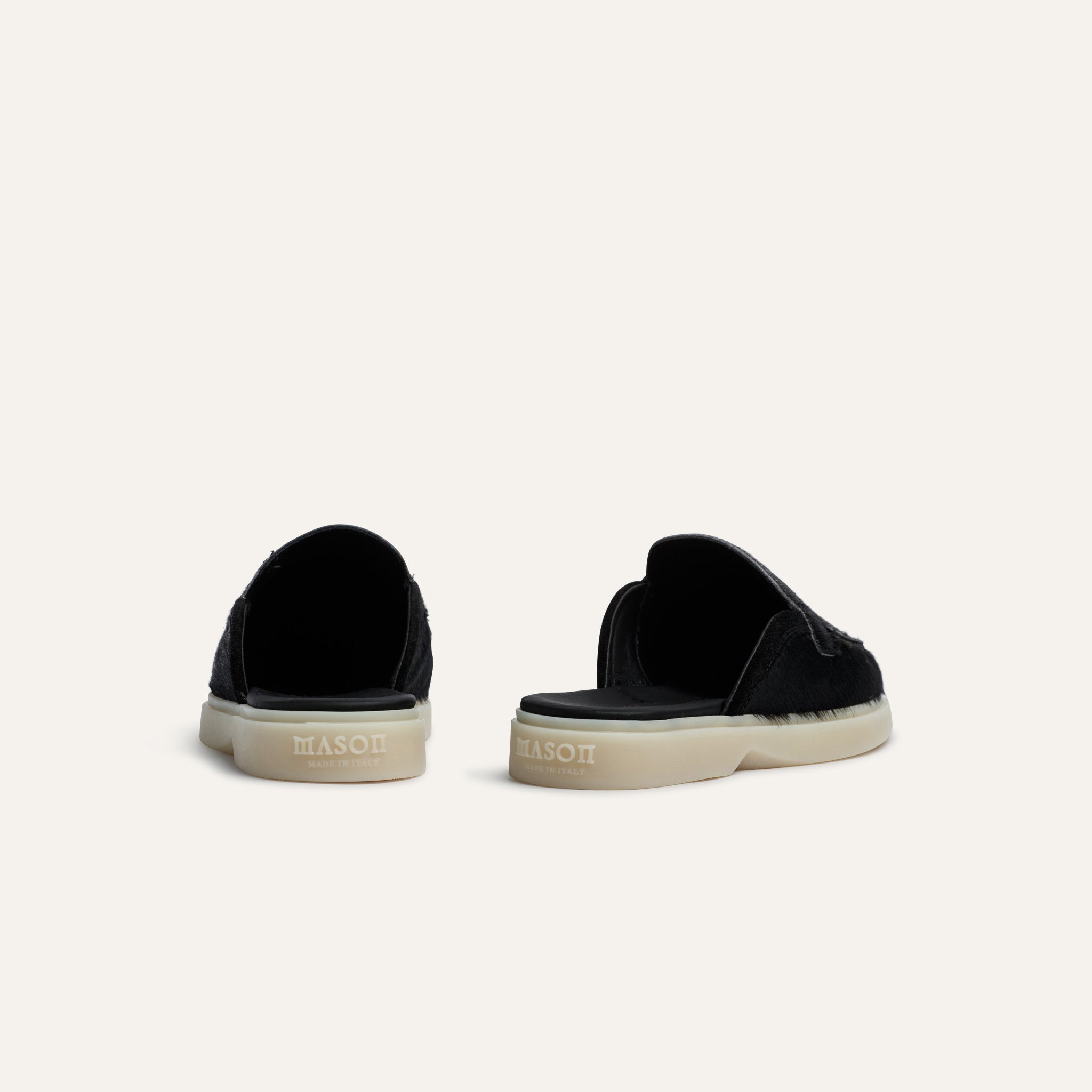 Amalfi Mule Pony Black
