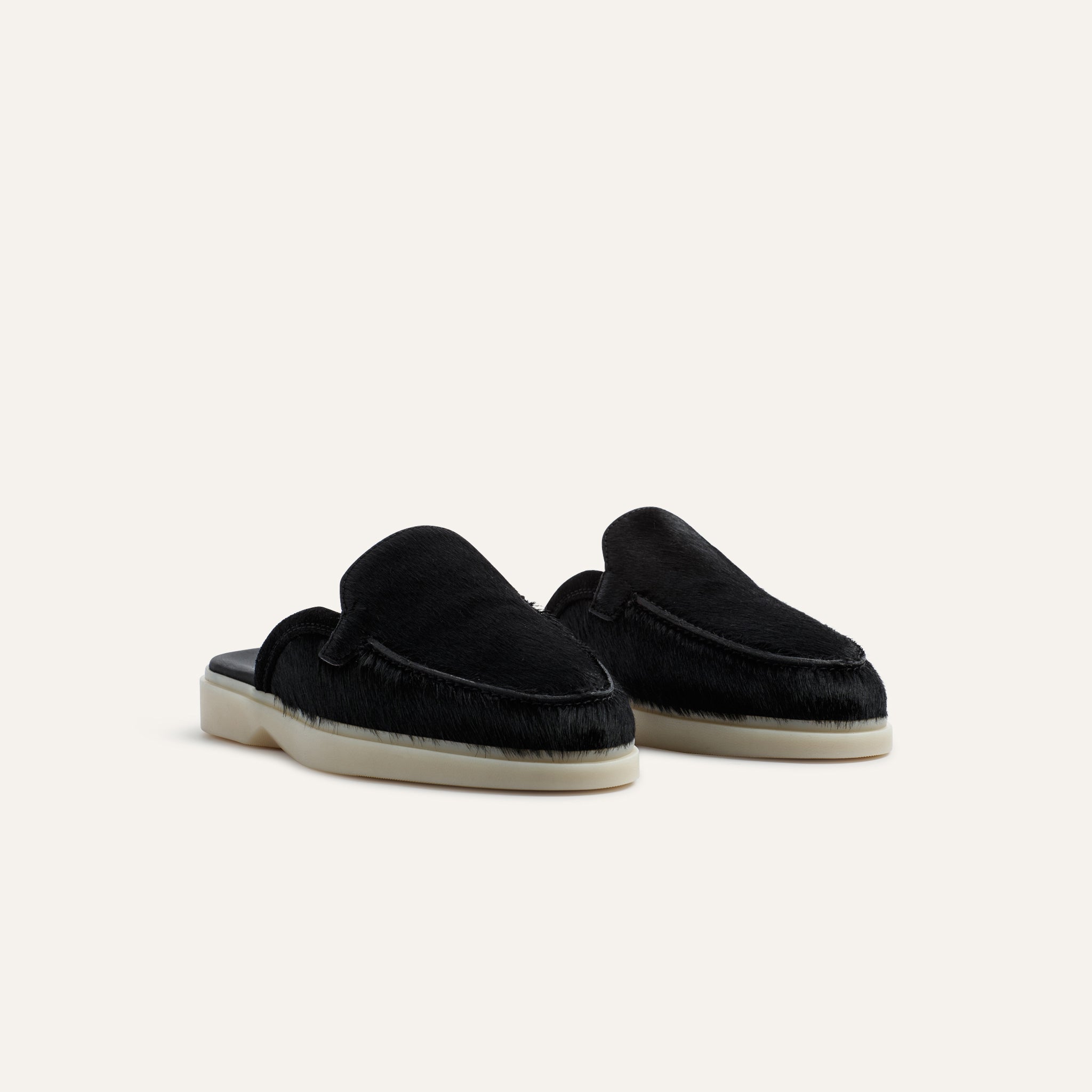 Amalfi Mule Pony Black