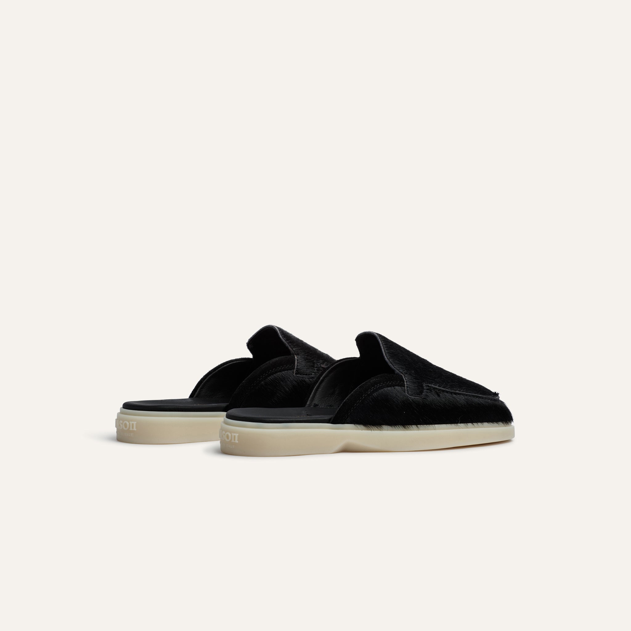 Amalfi Mule Pony Black