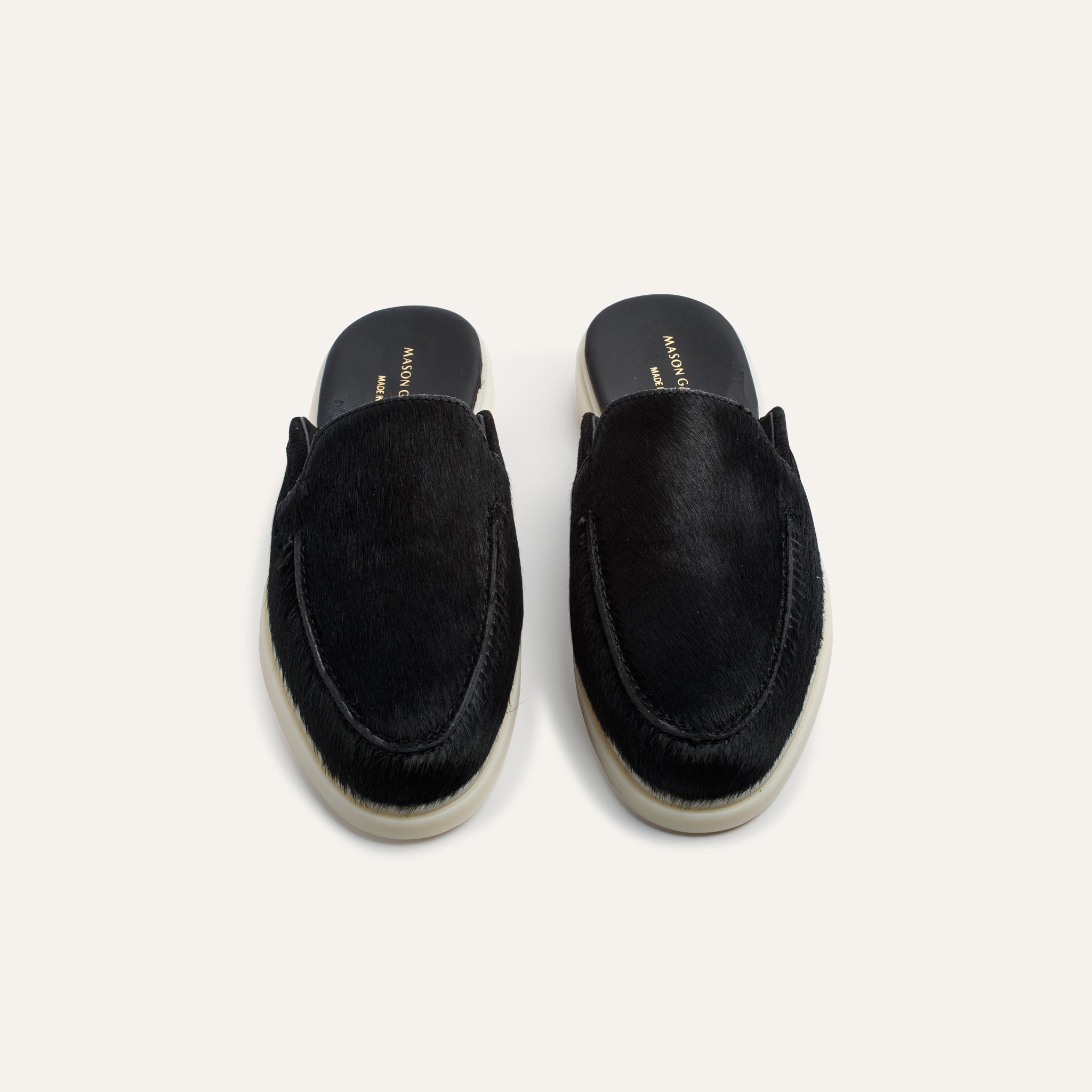Amalfi Mule Pony Black
