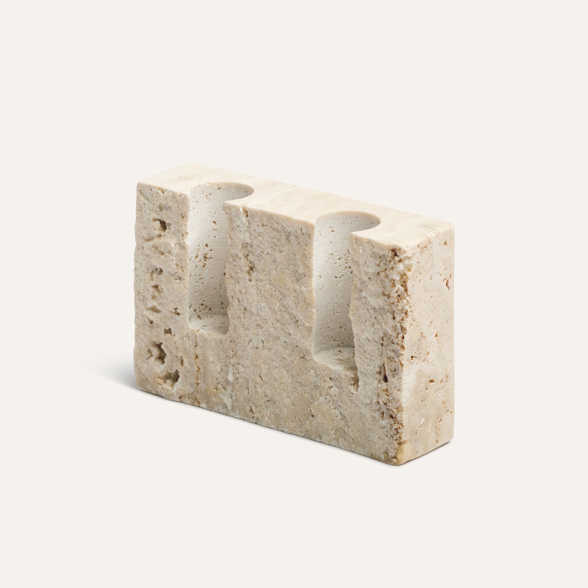 Candle Holder Duo Marmo