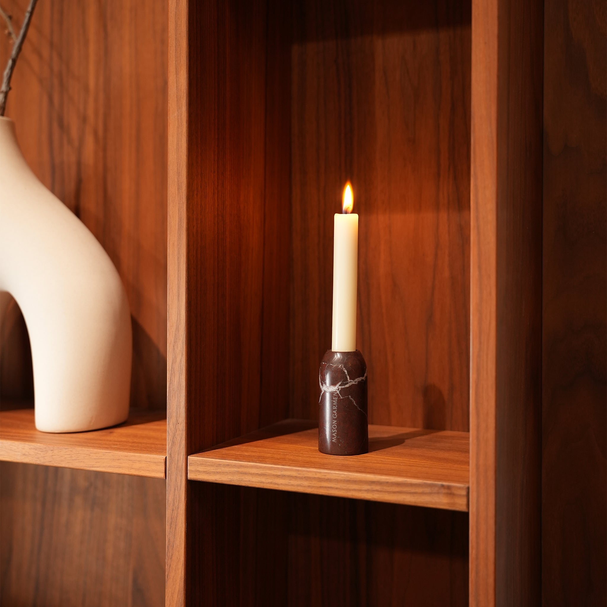 Candle Holder Solo Marmo