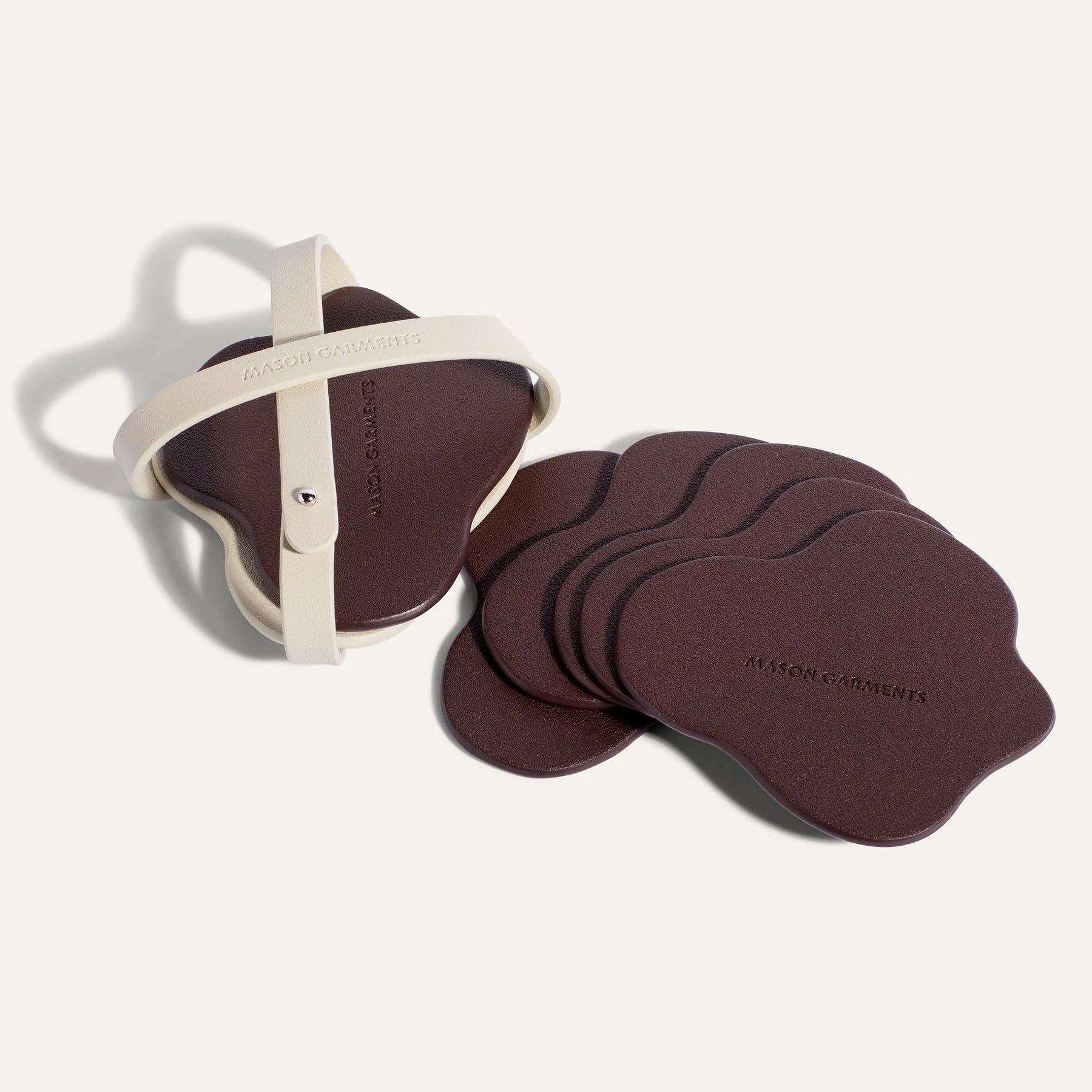Coaster Set Linea Pelle
