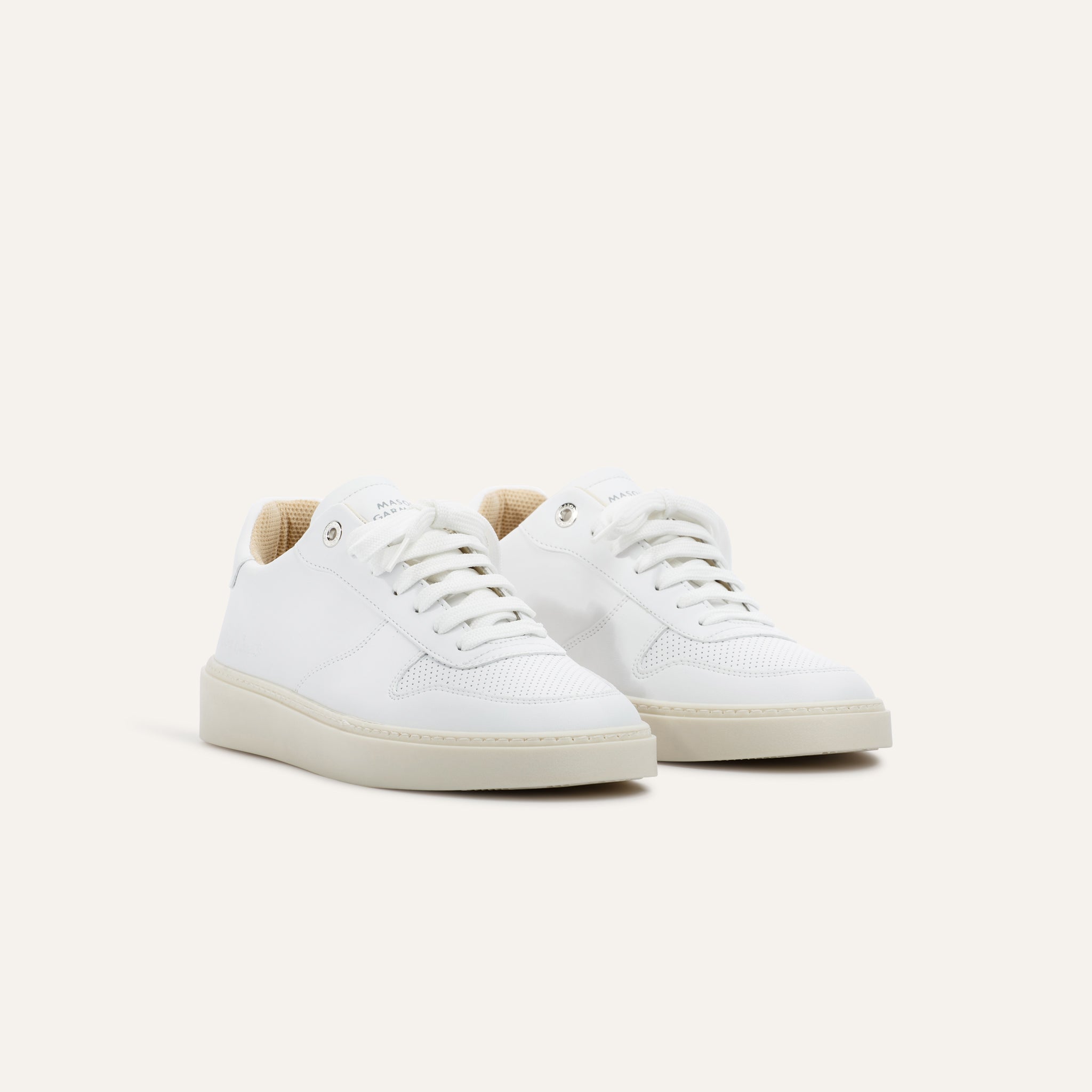 Como Leather White