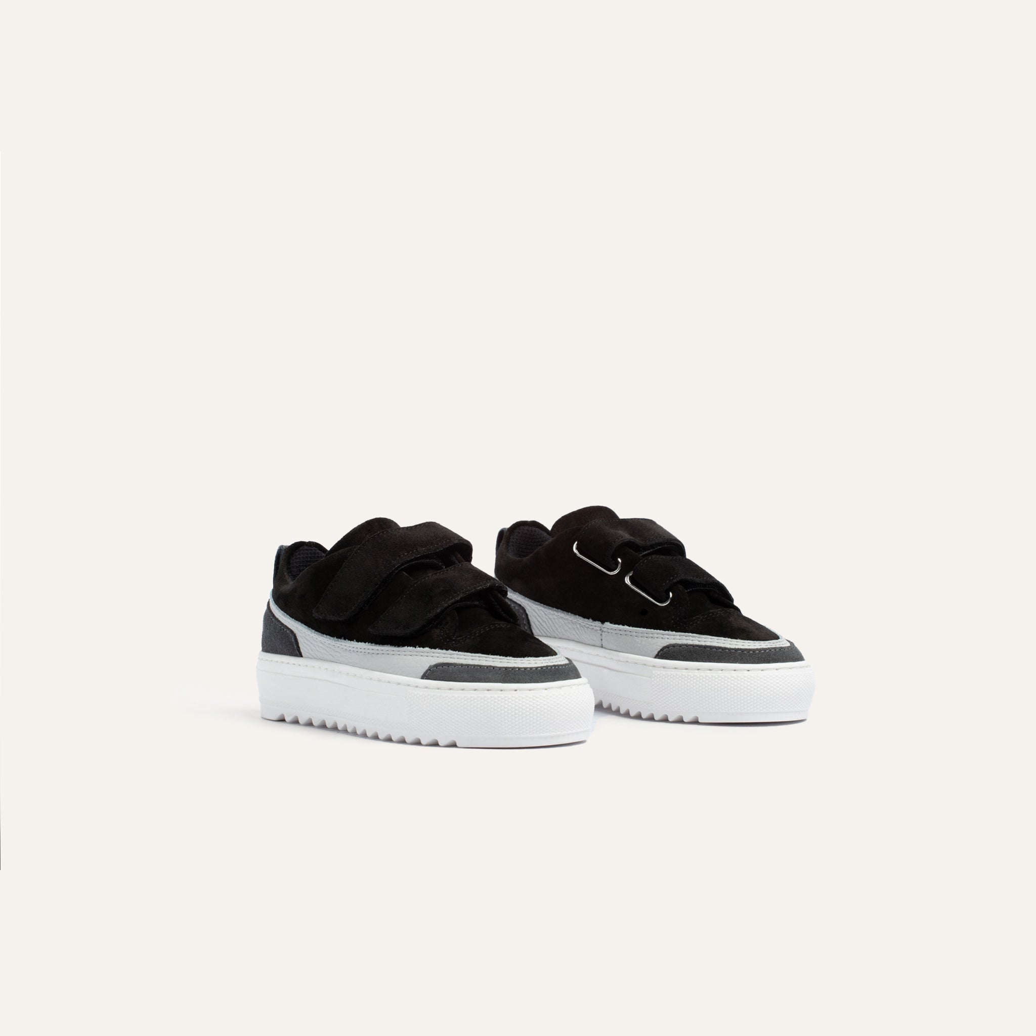 Kids Firenze Velcro Black