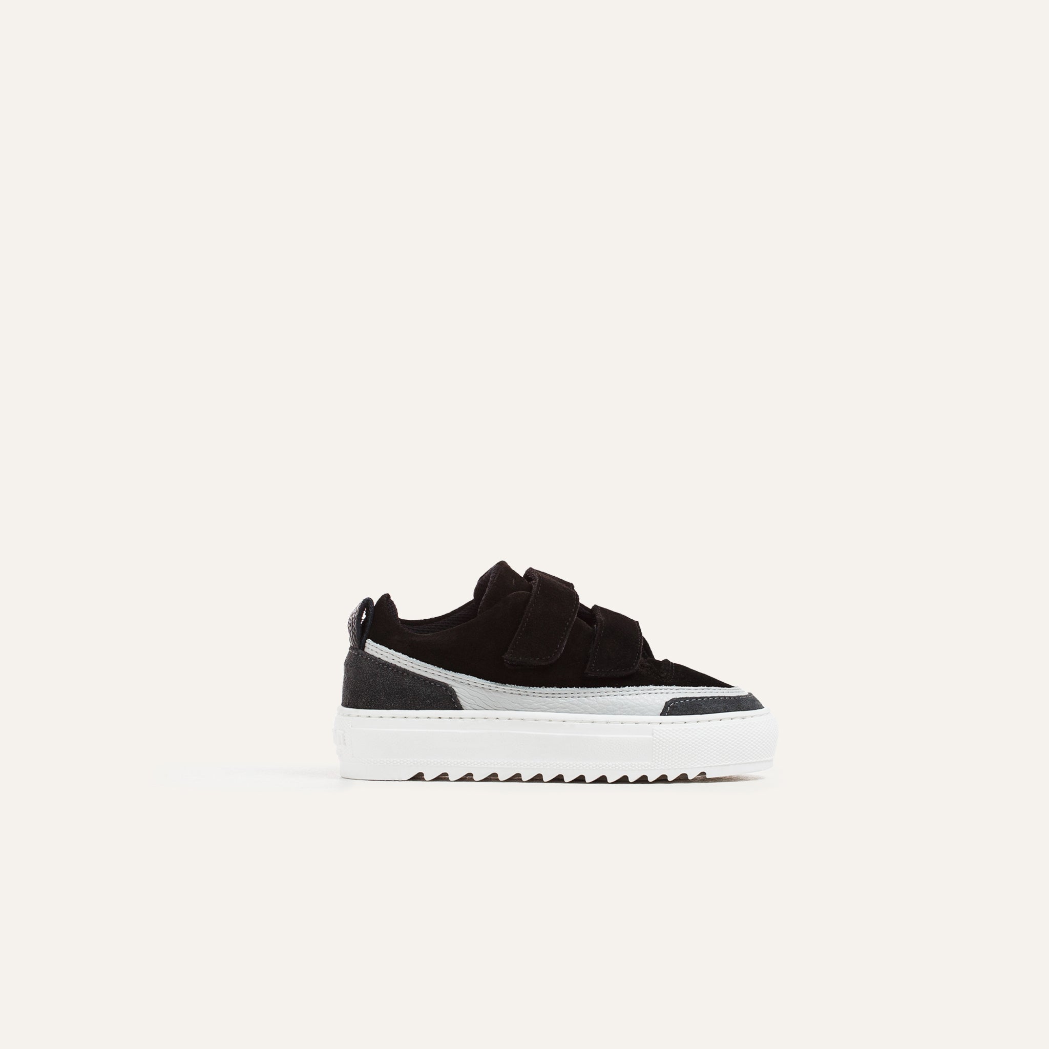 Kids Firenze Velcro Black