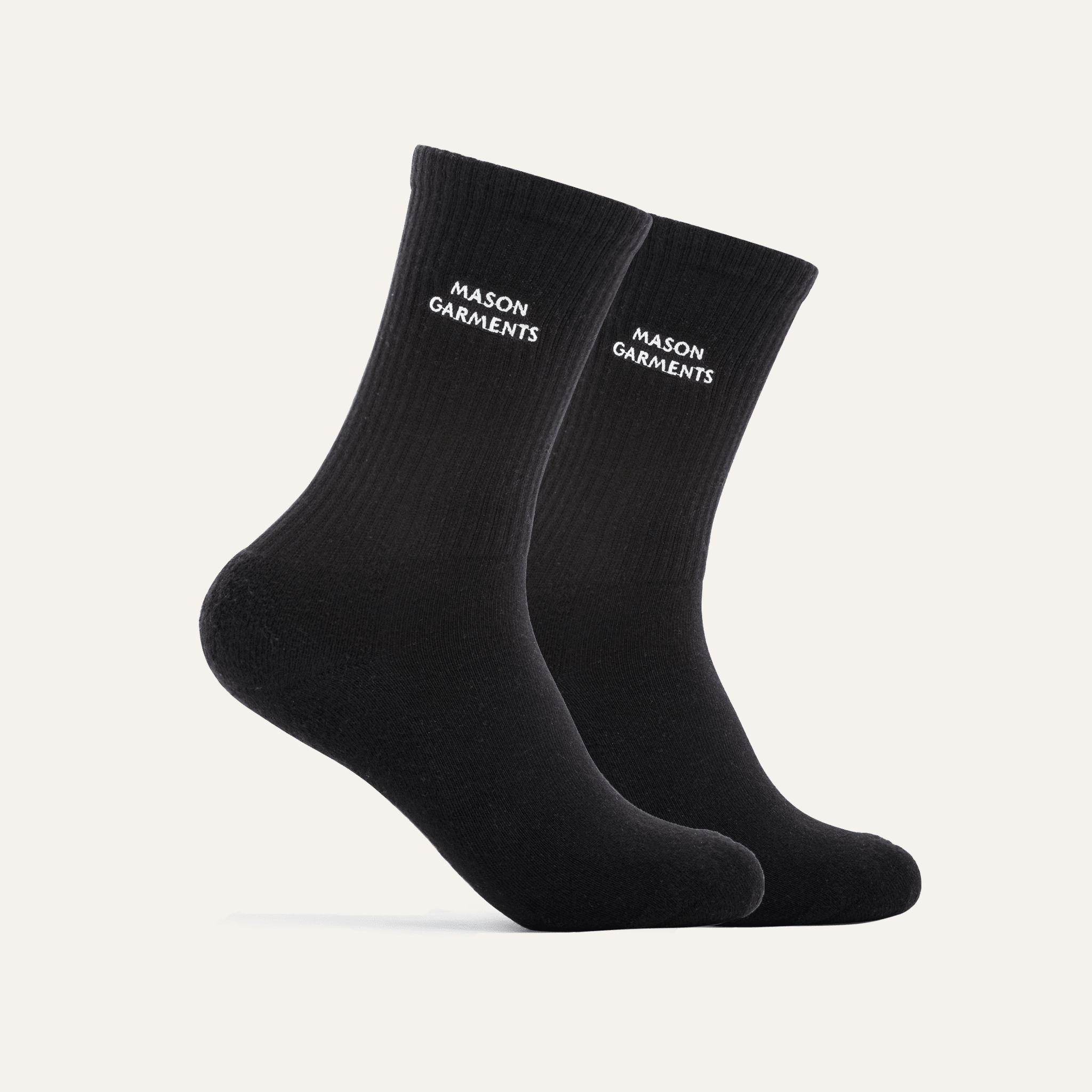 Sport Socks Black 2-Pack
