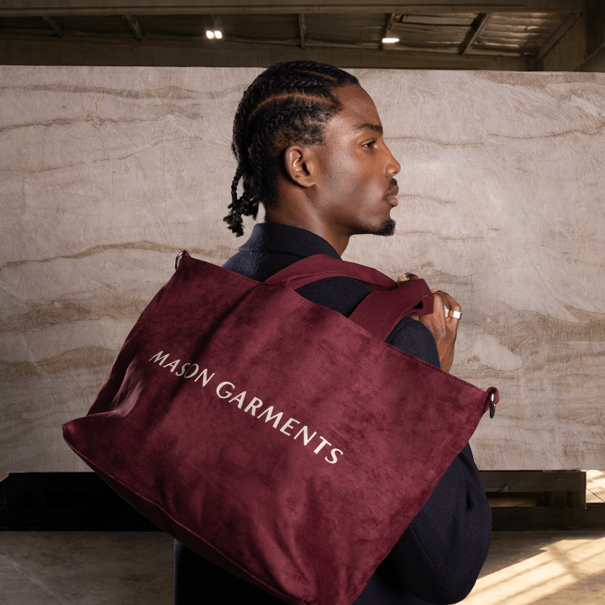 Tote Bag Medium Bordo