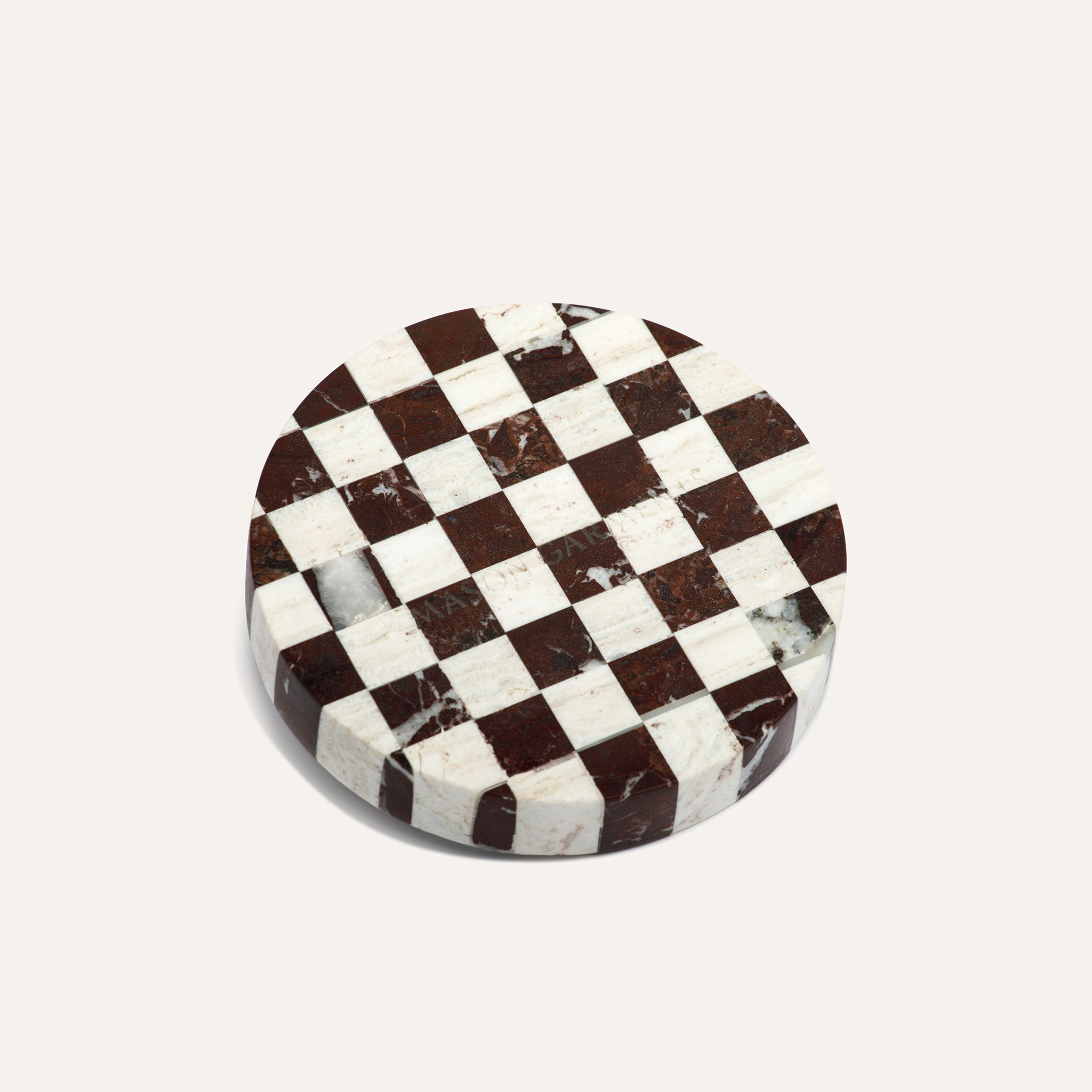 Tray Scacchiera Marmo